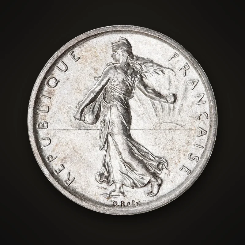 5 francs Semeuse en argent, 1960, avers
